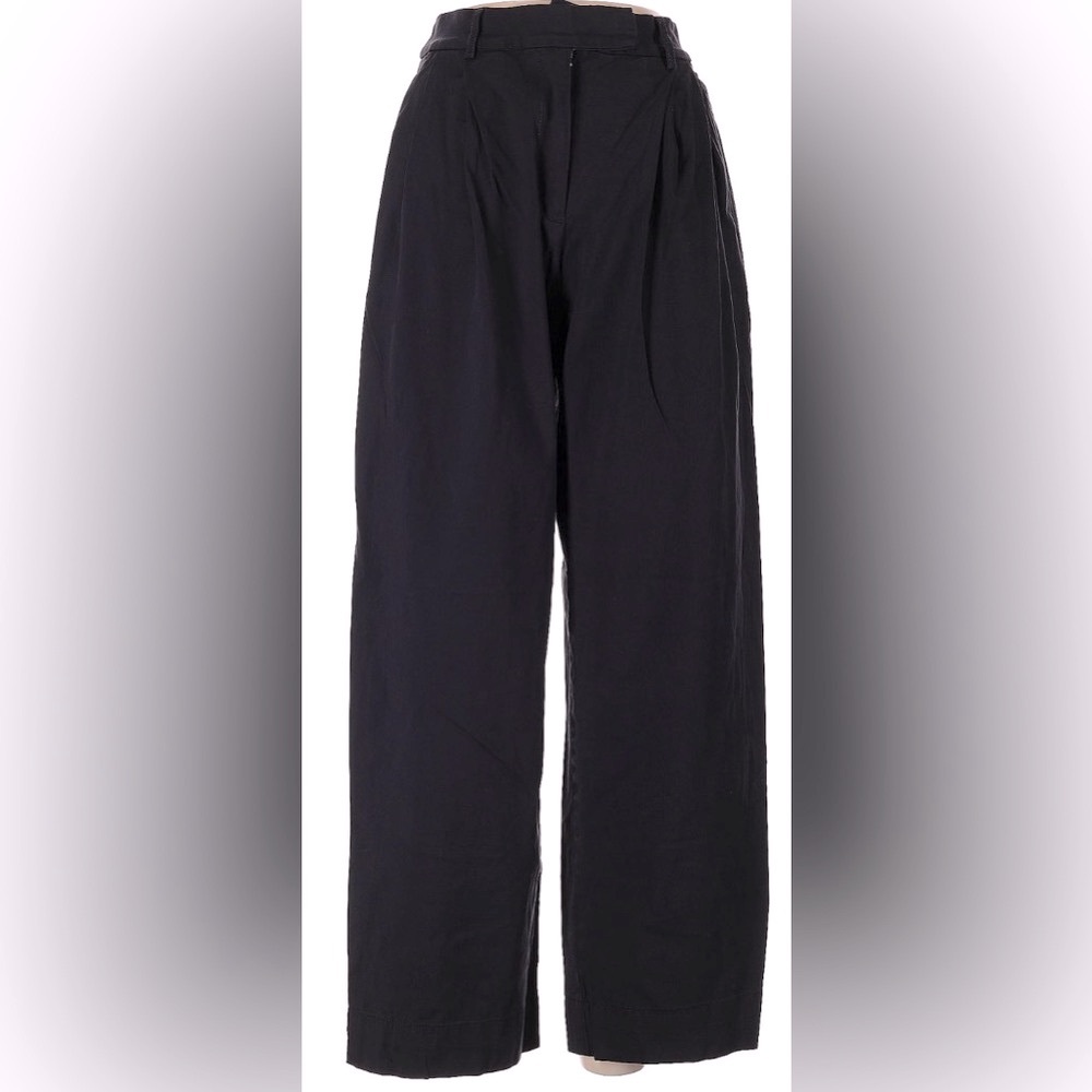 Esse Studios Black Trouser Size 6 Cotton Blend Australia